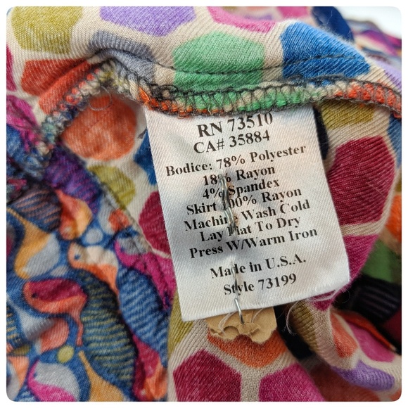 Uncle Frank boho midi dress w/ ball fringe - Picture 5 of 6